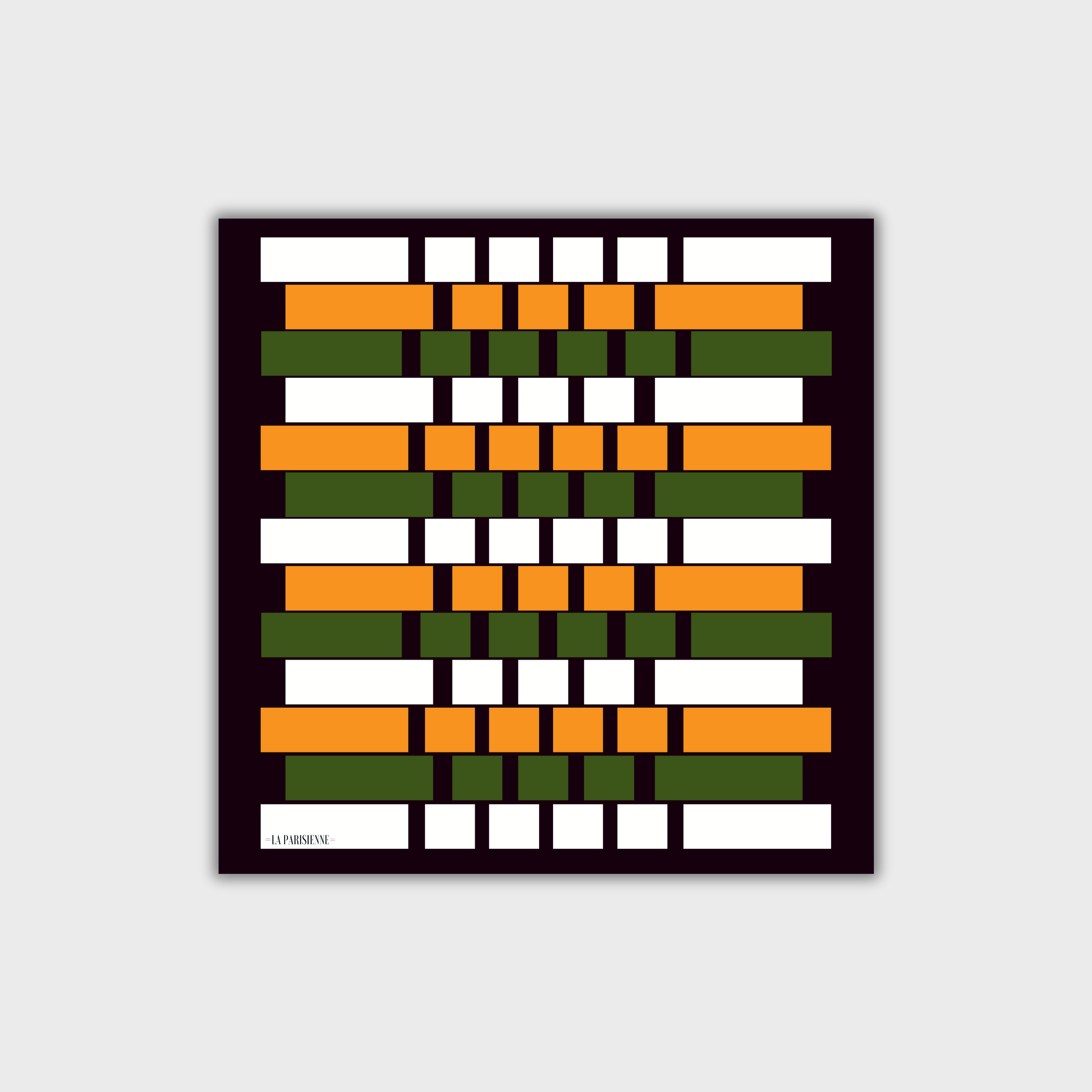 Sciarpa 100% seta Signature | La Parisienne