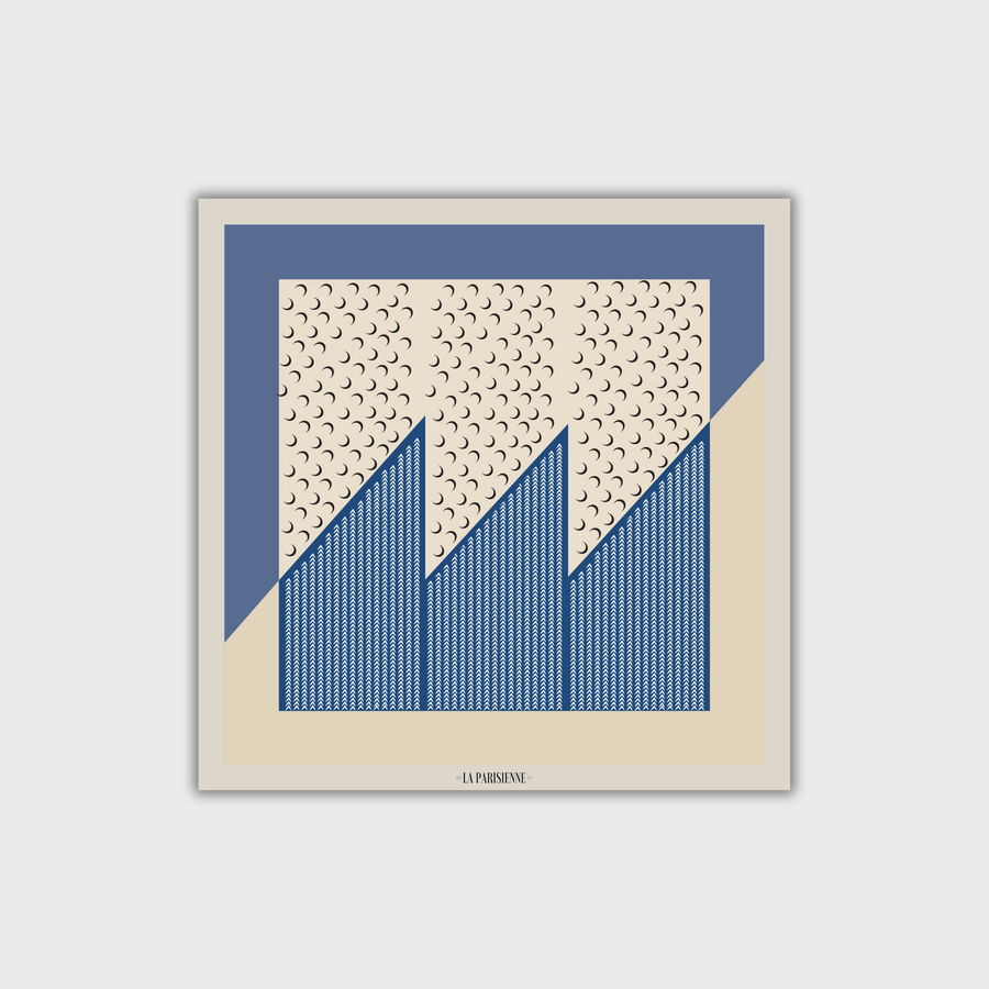 Sciarpa 100% seta Signature | La Parisienne