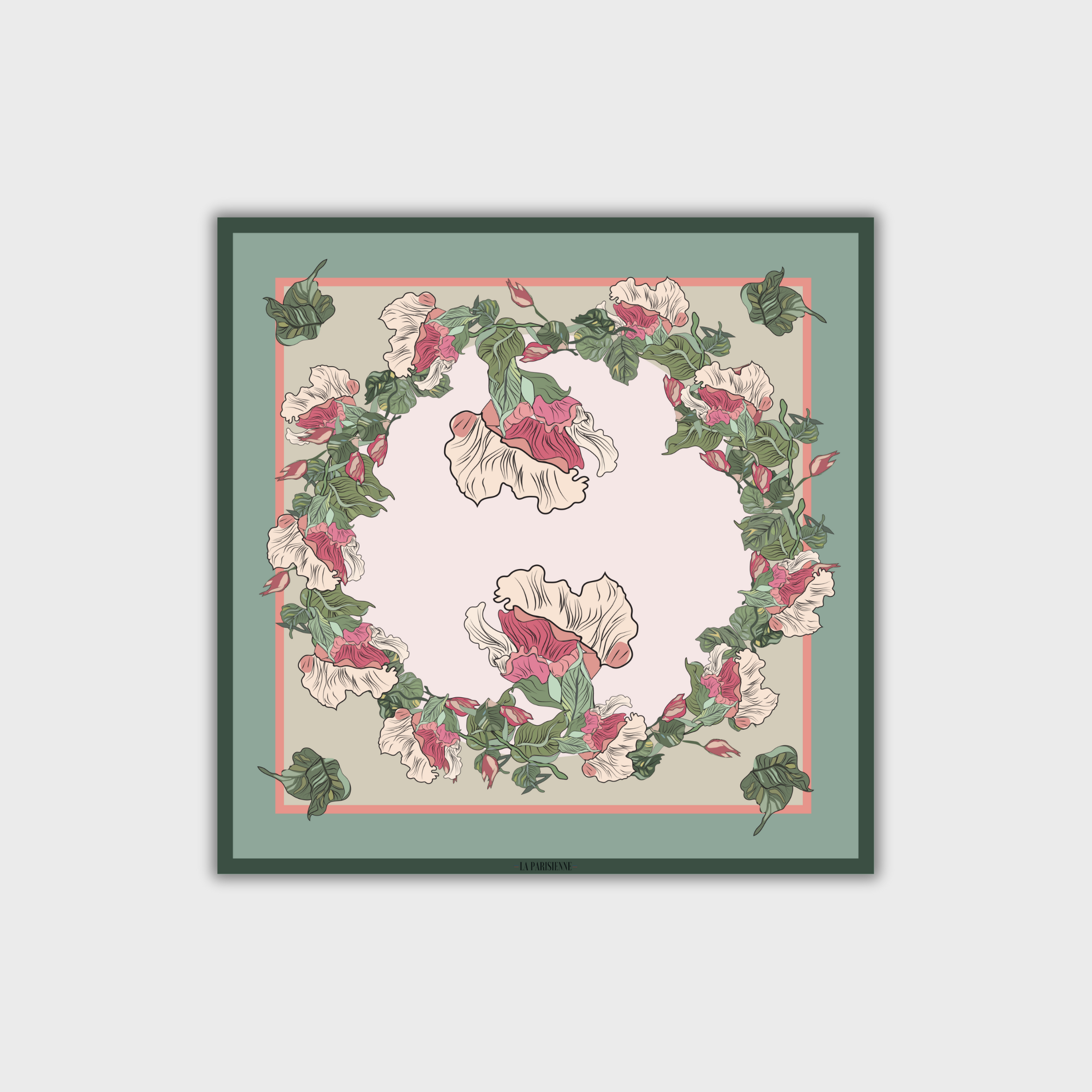 Sciarpa 100% seta Signature | La Parisienne