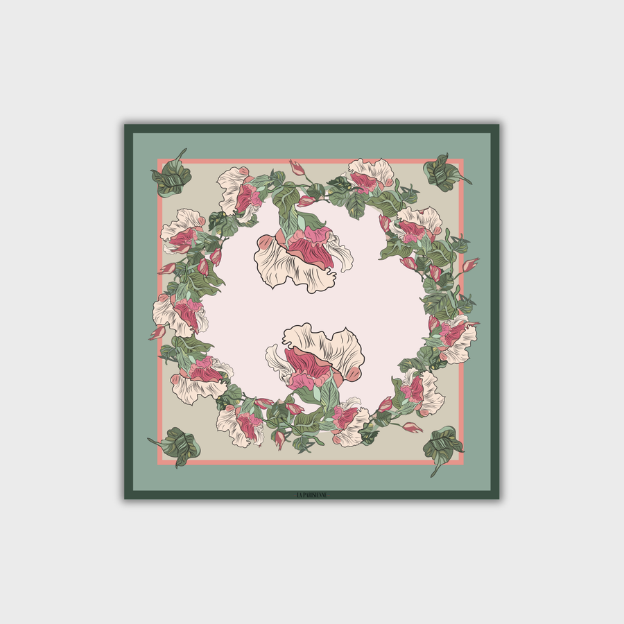 Sciarpa 100% seta Signature | La Parisienne