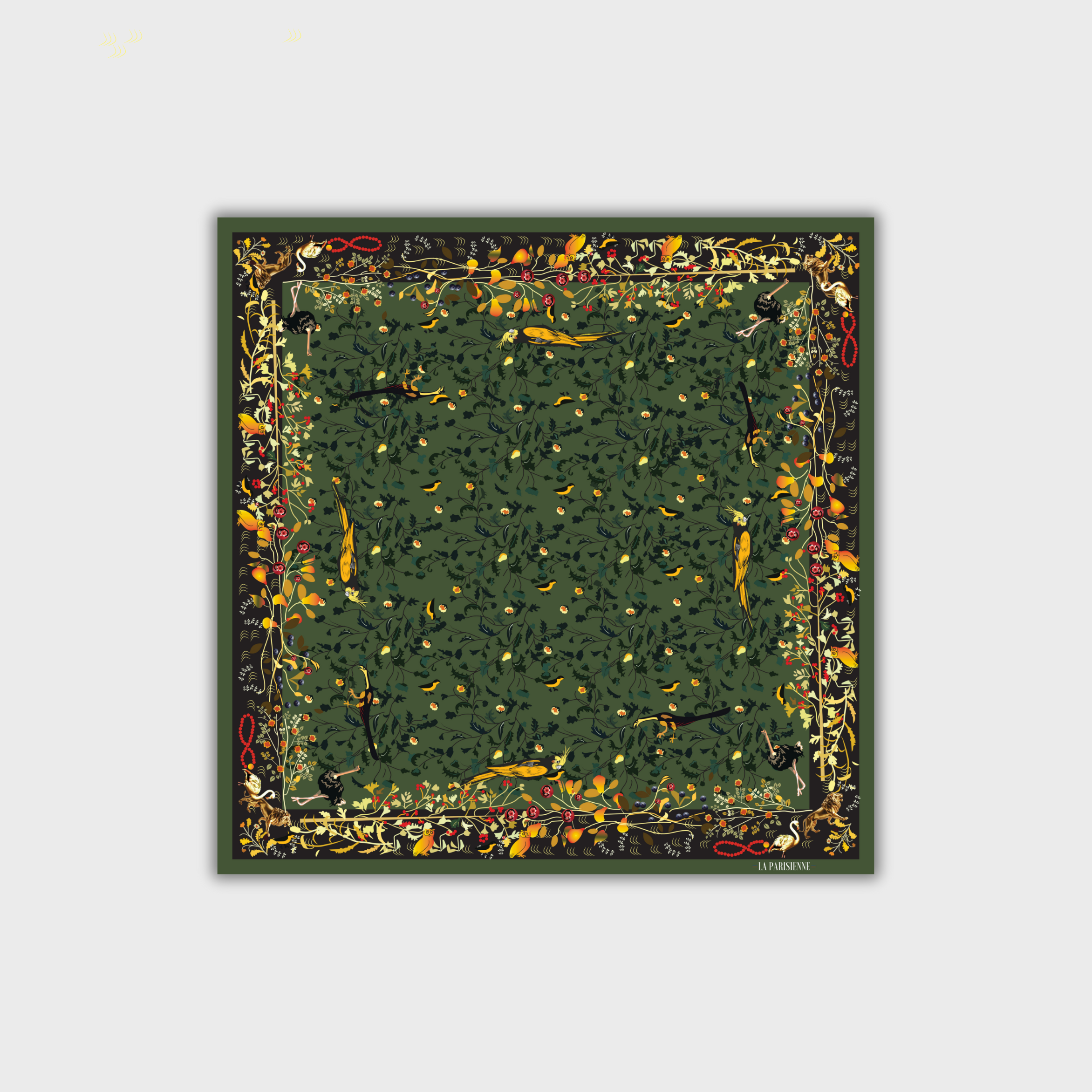 Sciarpa 100% seta Signature | La Parisienne