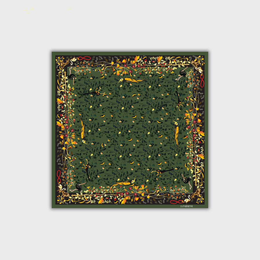 Sciarpa 100% seta Signature | La Parisienne