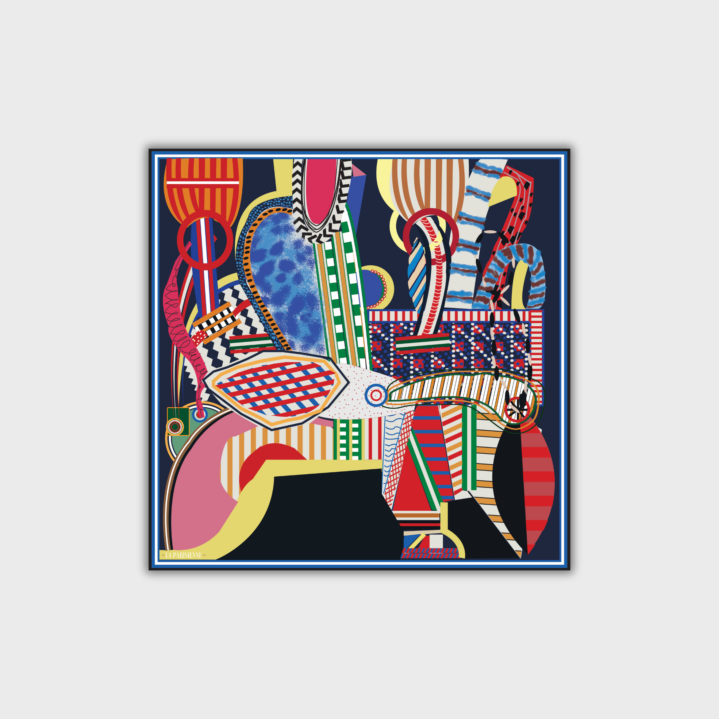 Sciarpa 100% seta Signature | La Parisienne