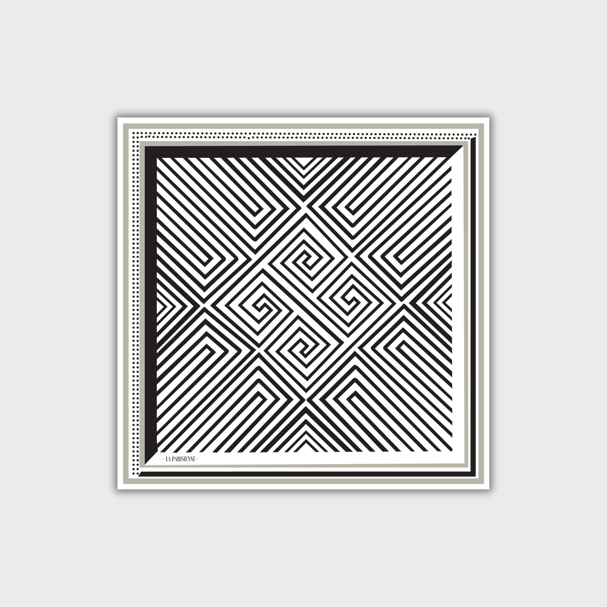 Sciarpa 100% seta Signature | La Parisienne