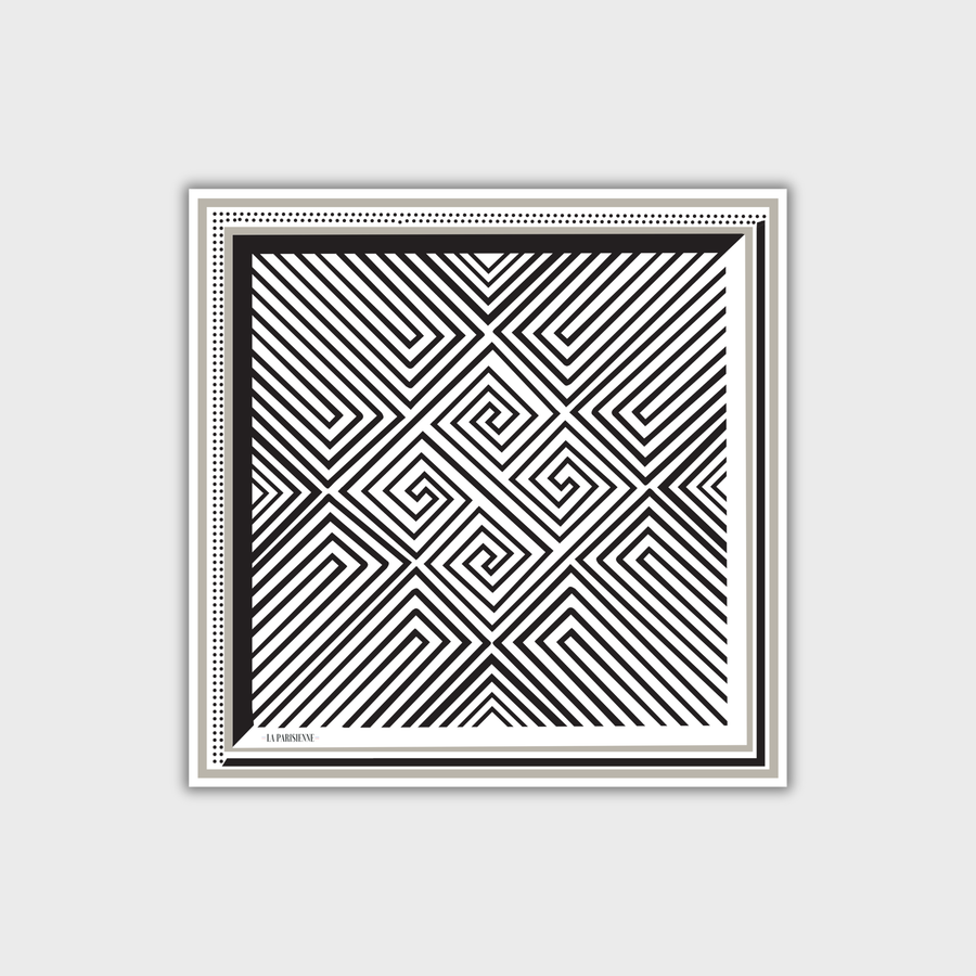 Sciarpa 100% seta Signature | La Parisienne