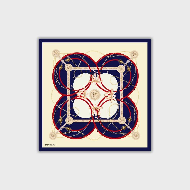 Sciarpa 100% seta Signature | La Parisienne