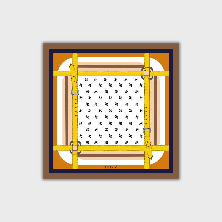 Sciarpa 100% seta Signature | La Parisienne