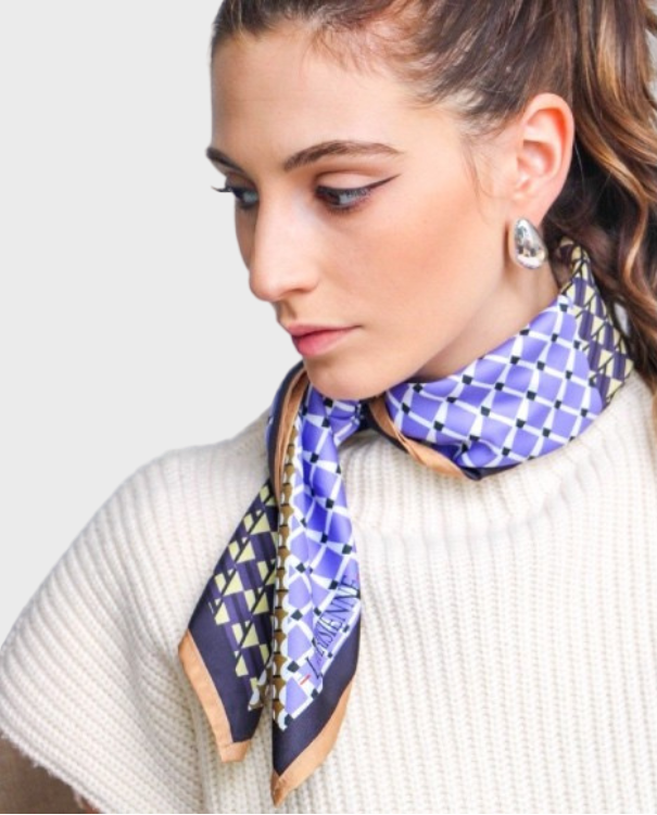 Sciarpa 100% seta Signature | La Parisienne