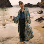 Kimono da spiaggia in stile giapponese | Il Parigino 