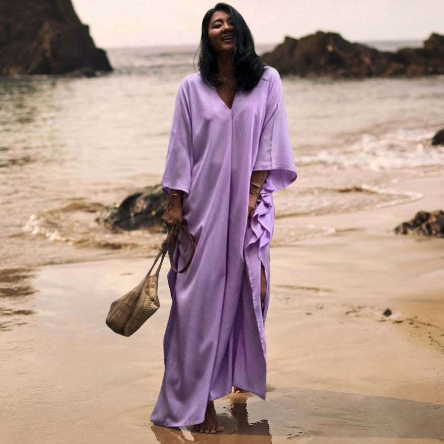 Kimono da spiaggia bohémien La Parisienne