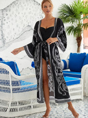 Kimono da spiaggia bohémien La Parisienne