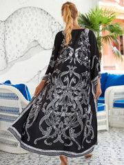 Kimono da spiaggia in stile bohémien chic | La parigina