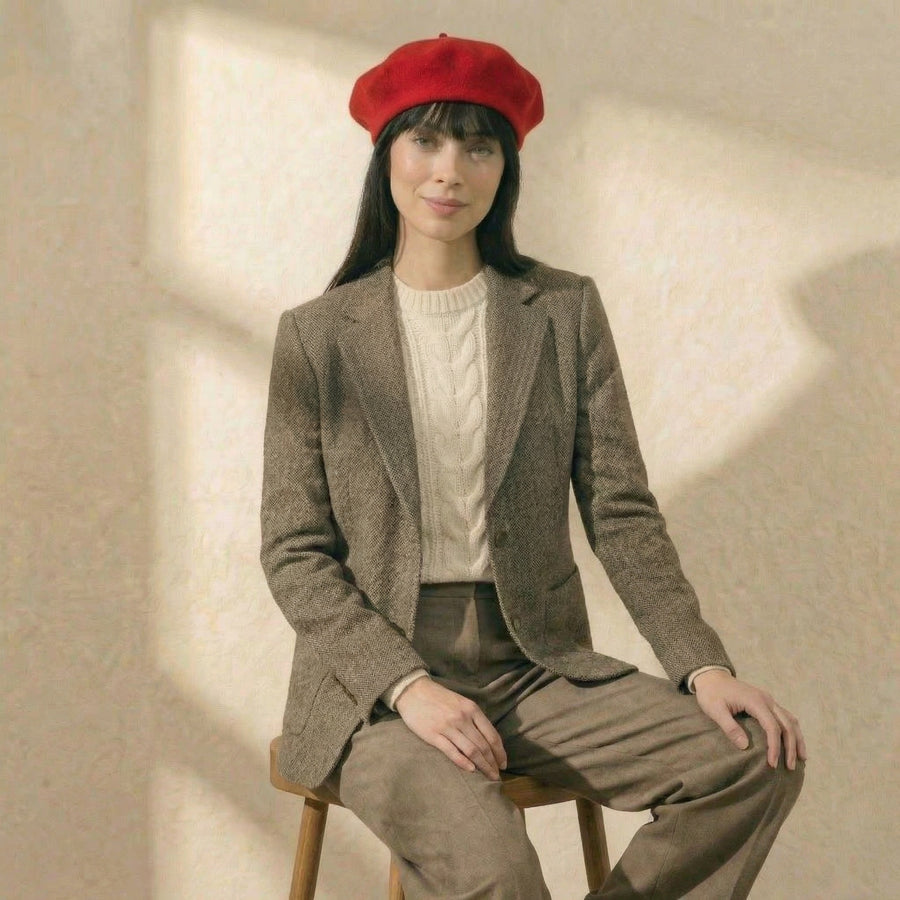 Berretto da donna in cashmere La Parisienne