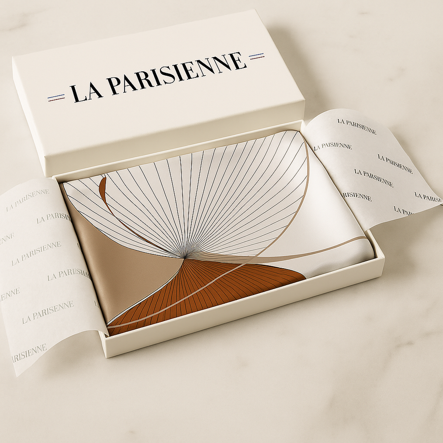 100% Seta Quadrato Decorazione moderna Donna | La Parisienne