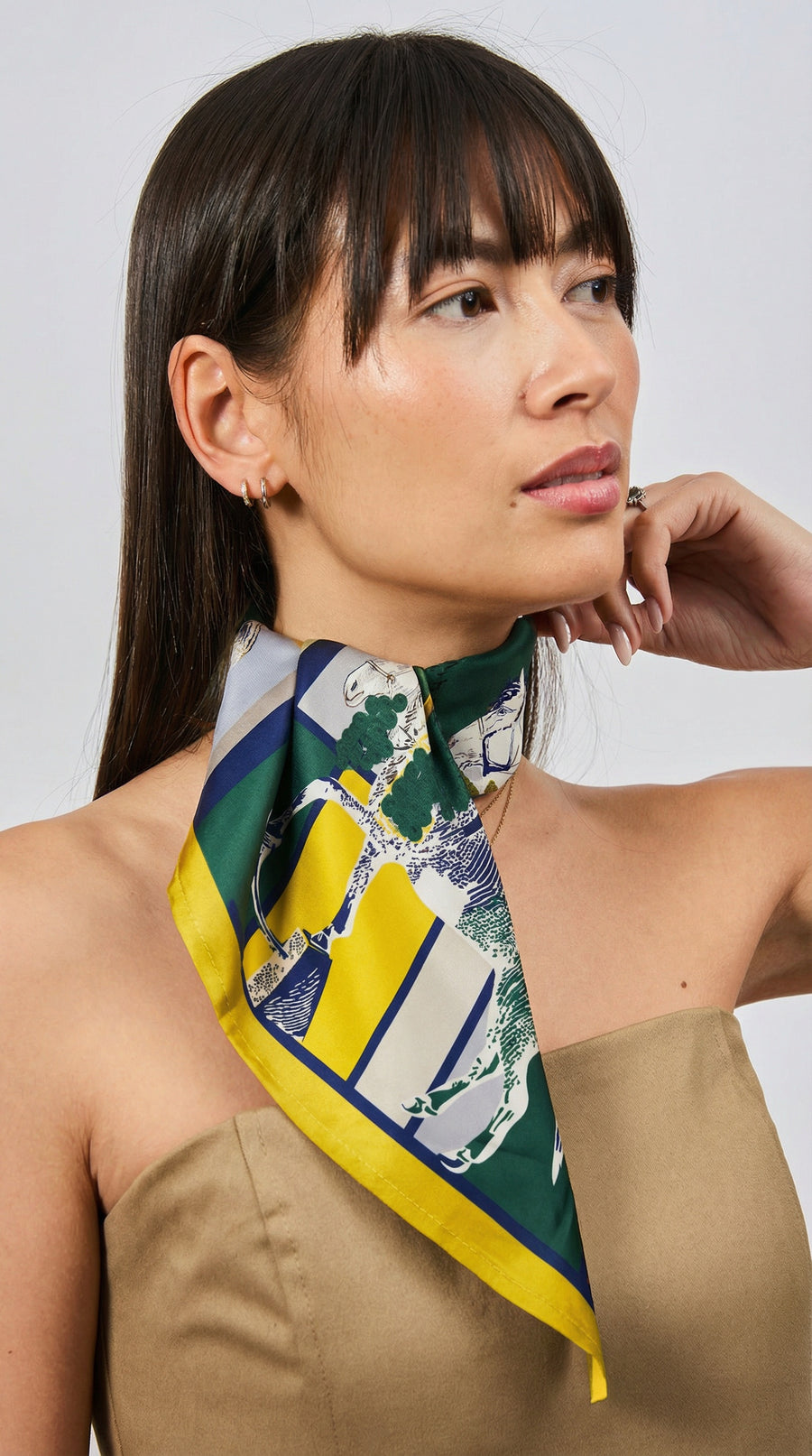 Sciarpa 100% seta Signature | La Parisienne