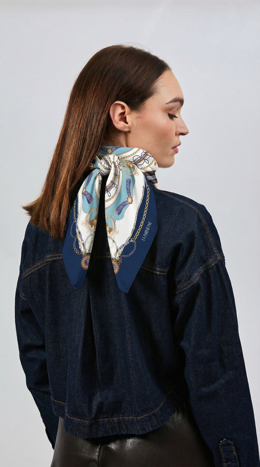 Sciarpa 100% seta Signature | La Parisienne