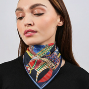 Sciarpa firmata 100% seta | La Parigina