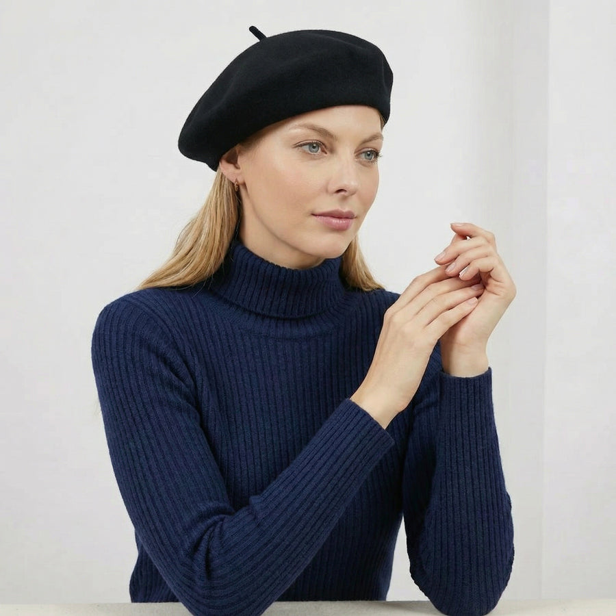 Berretto da donna 100% lana australiana - Chic La Parisienne