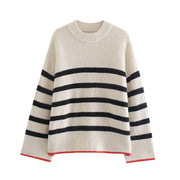 Maglione da donna in stile marinaro | The Parisian 