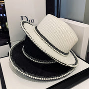 Cappello da donna in stile jazz con perline La Parisienne