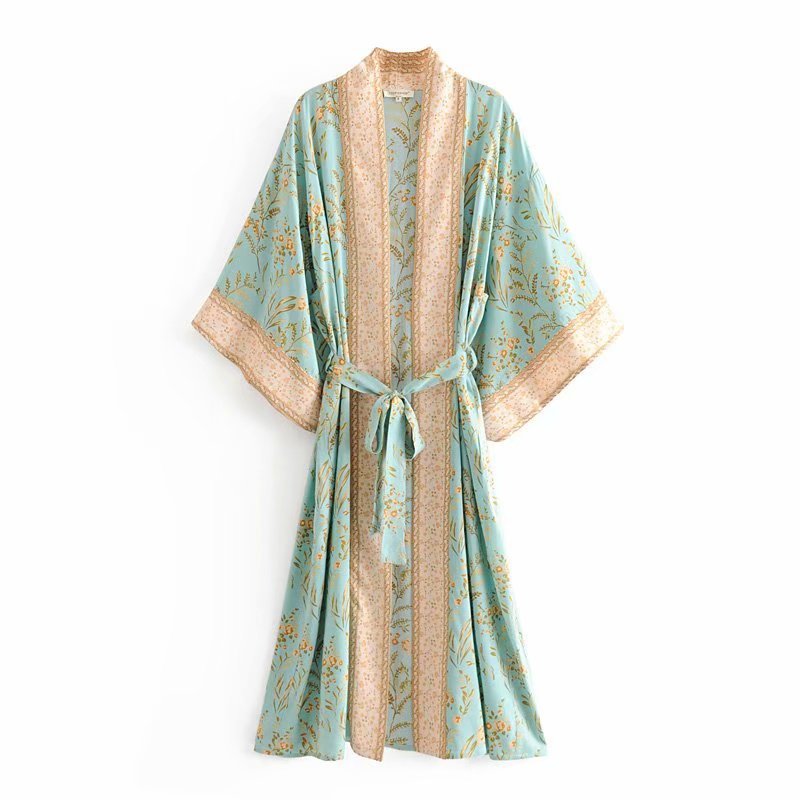 Kimono da spiaggia bohémien | Il Parigino 