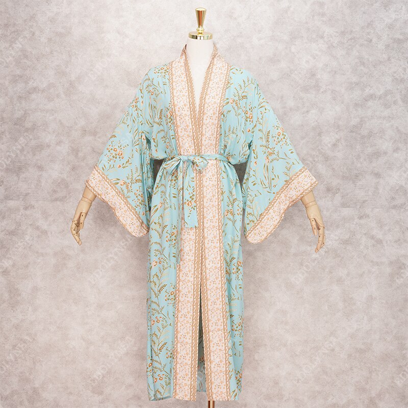 Kimono da spiaggia bohémien La Parisienne