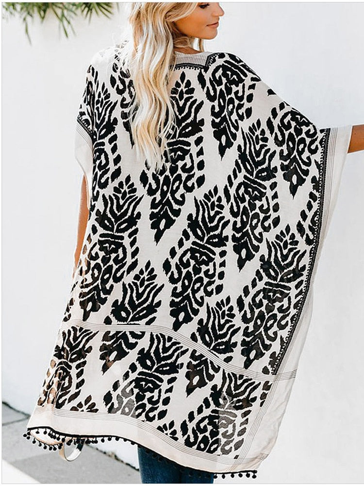 DSERS inattivo Bohemian Beach Kimono | La Parisienne 