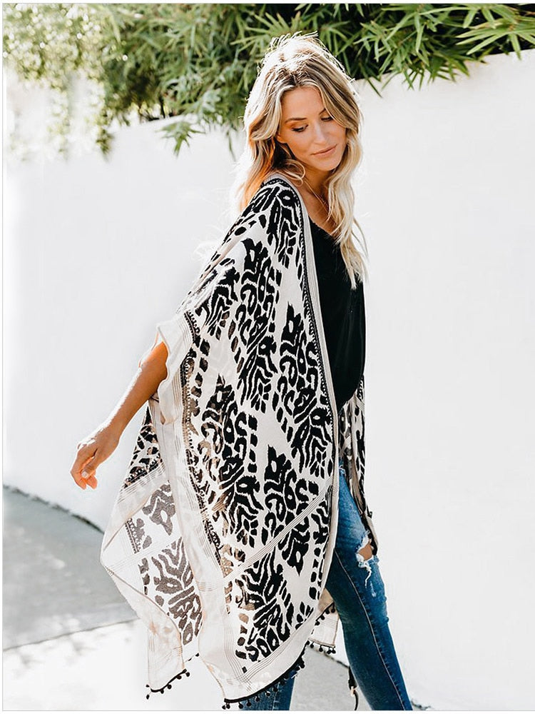 DSERS inattivo Bohemian Beach Kimono | La Parisienne 