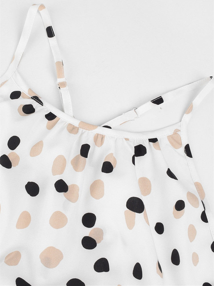 Leichtes Polka Dot-Kleid für Damen | Der Pariser