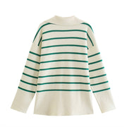 Maglione da donna in stile marinaro | The Parisian 