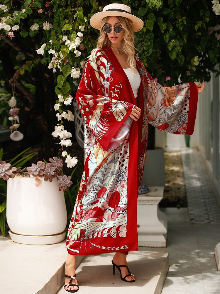 Kimono da spiaggia chic di ispirazione giapponese | The Parisian 